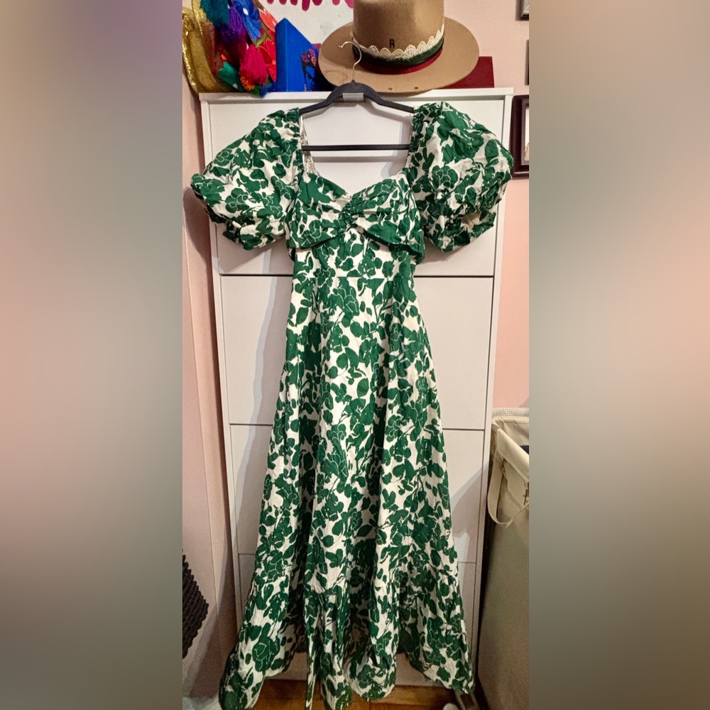 Free The Roses FLORAL PRINT MAXI DRESS - Picture 4 of 9